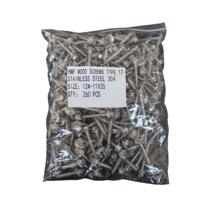 Stainless Steel Screws (Bag of 260)